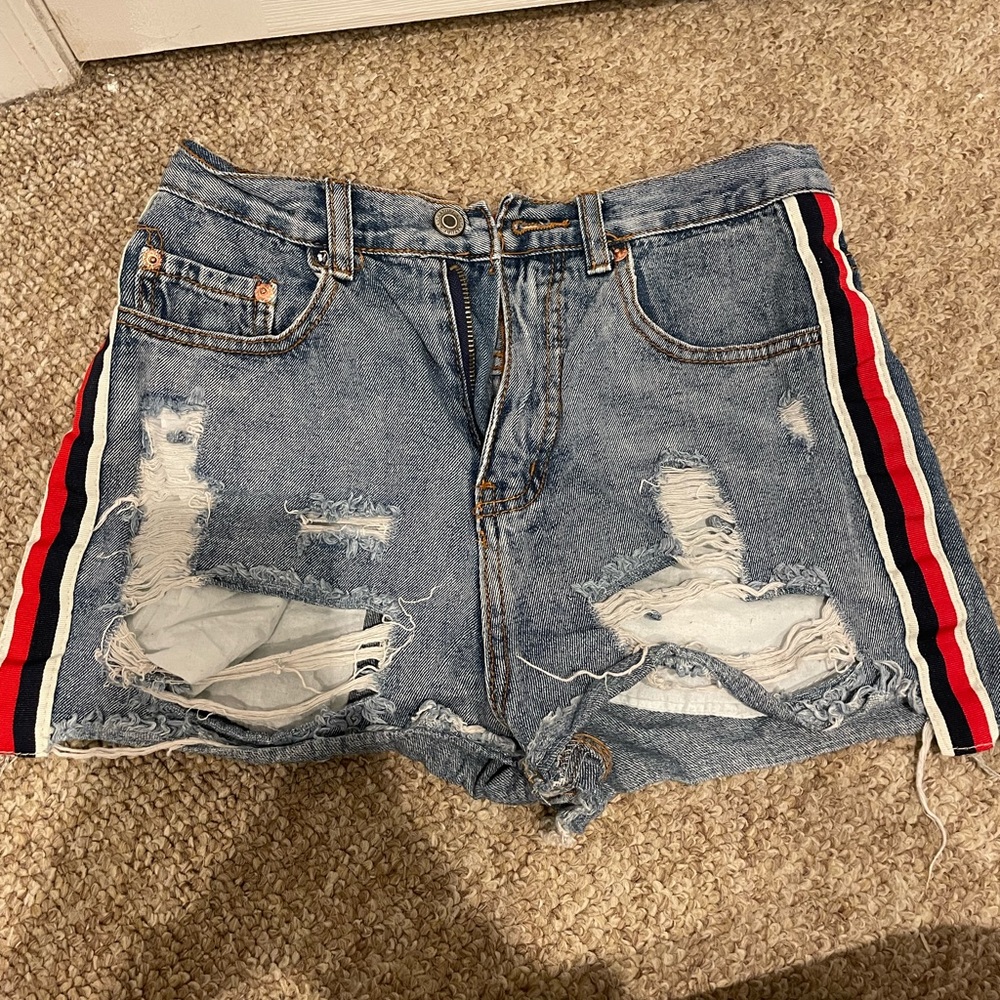 Signature 8 Red white and blue shorts